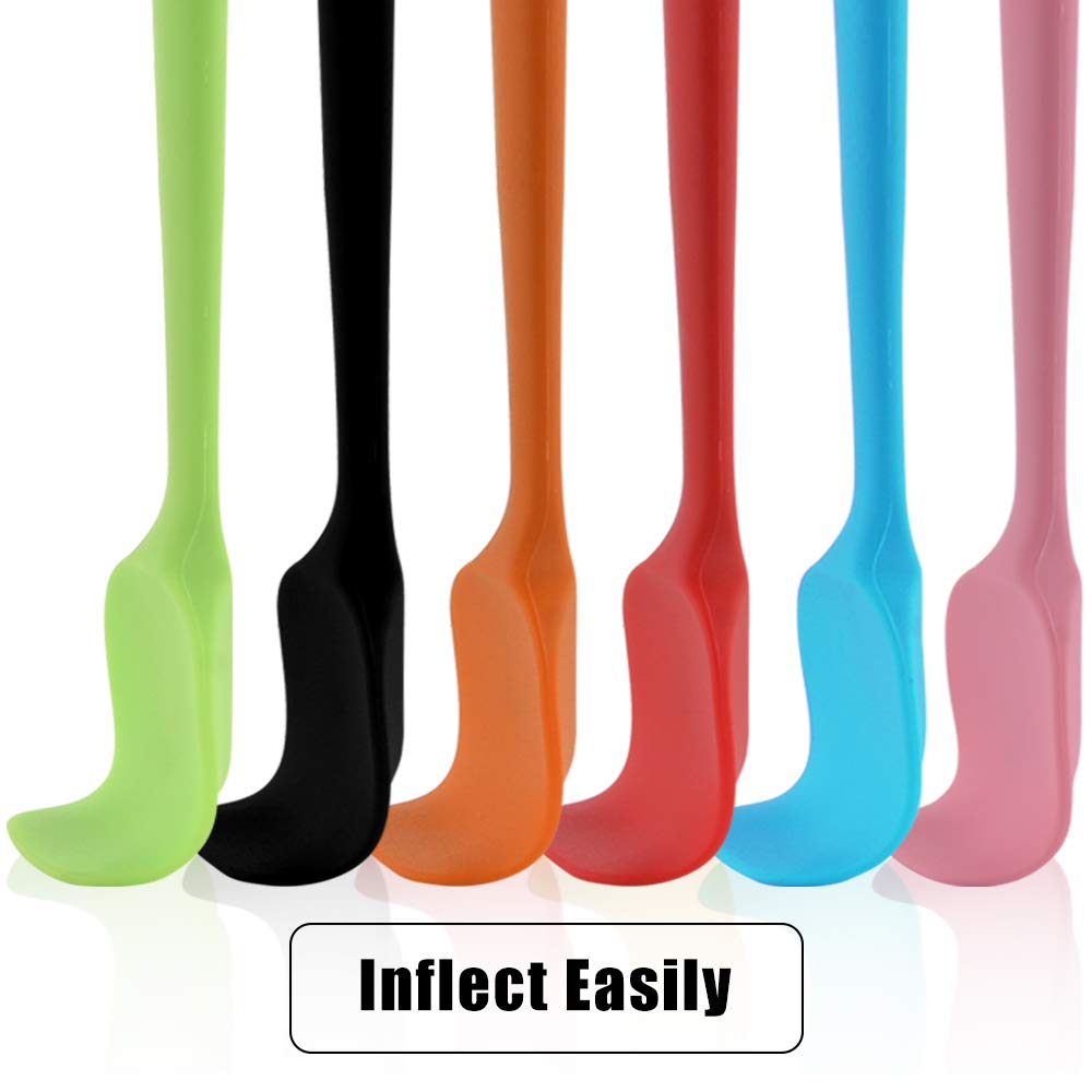 MOACC silicone spatulas dishwasher-safe option simplifies cleanup after kitchen prep.