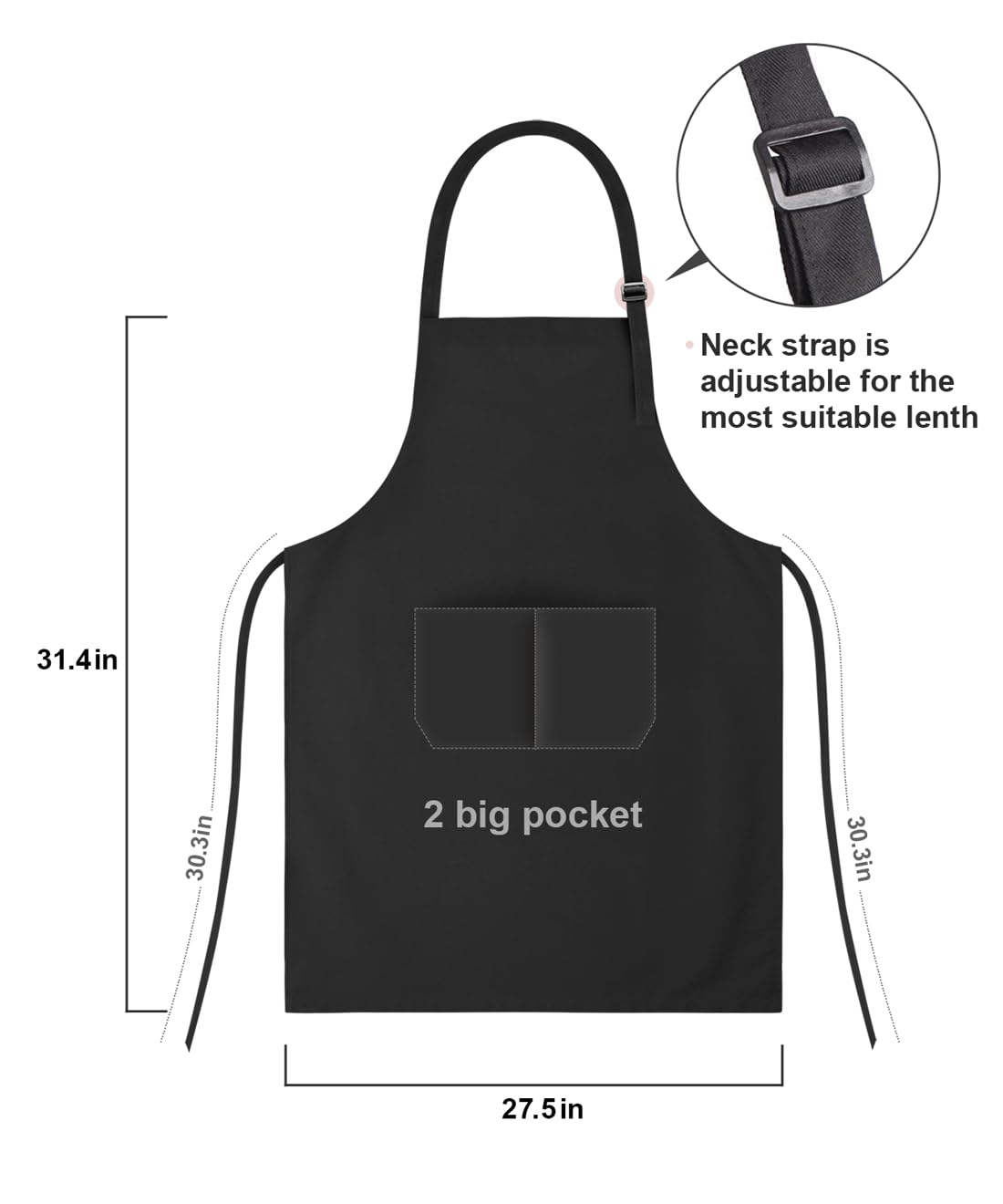 Moanlor Art kitchen scene showing apron in use for cooking and baking.