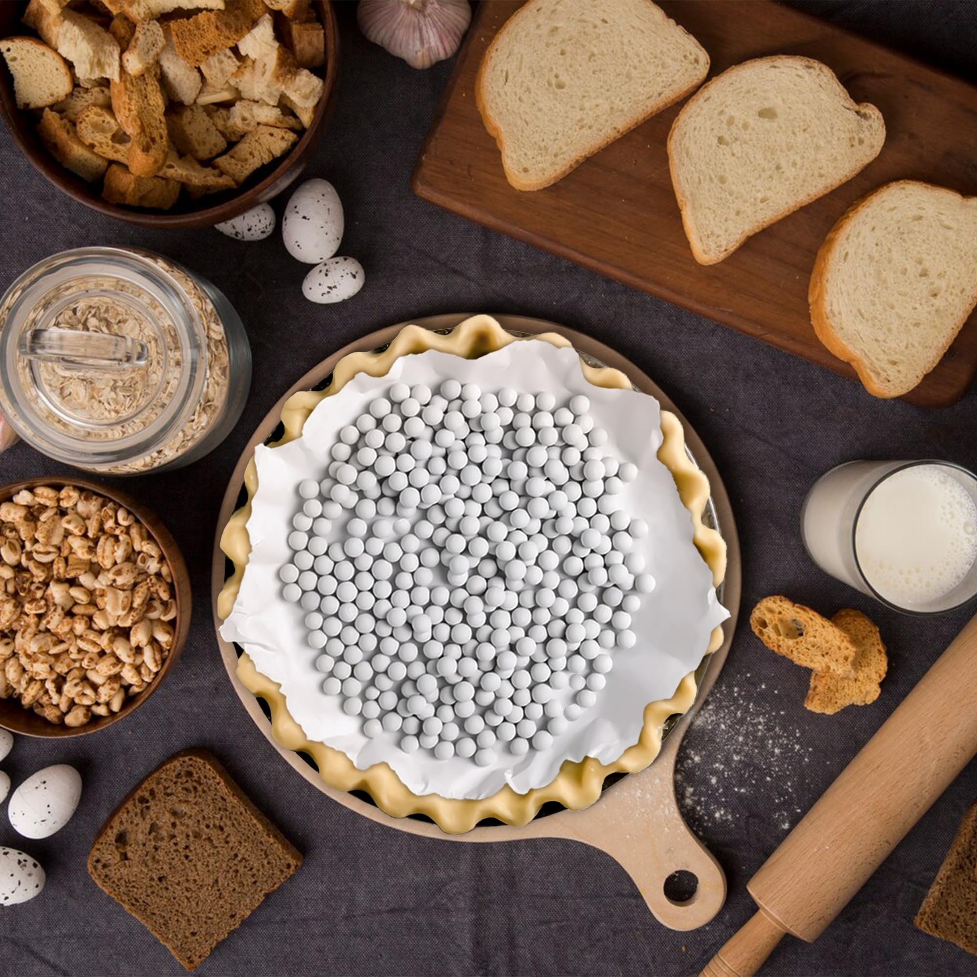 MOBYKE compatible with various pie sizes for full crust coverage