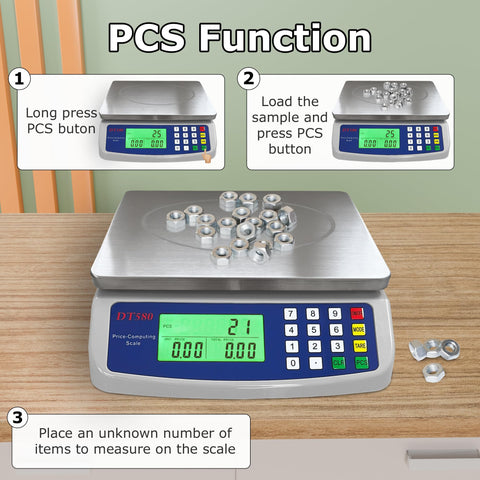 MOCCO 1g readability enables precise counting and portioning.