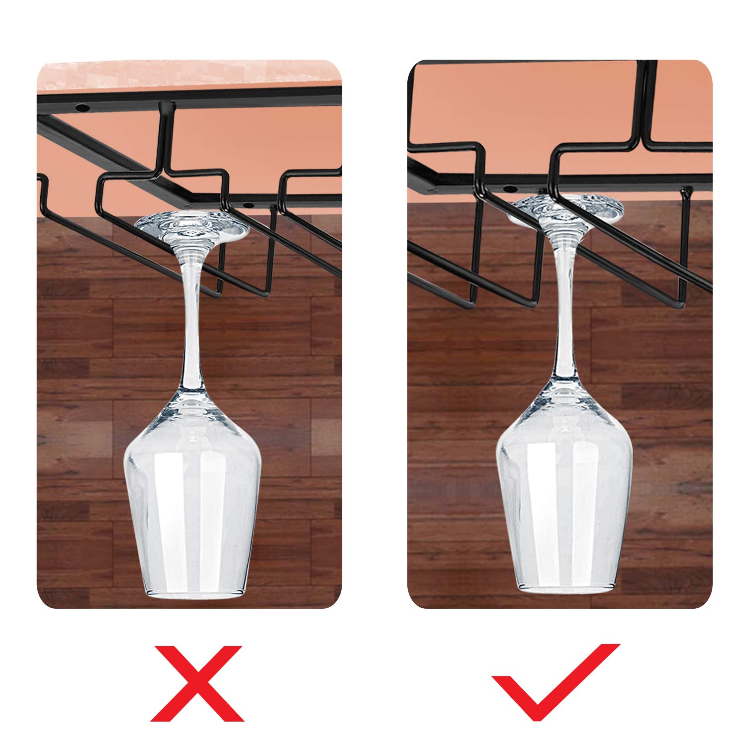 MOCOUM dimensions 15.8 by 8.7 by 2.36 inches fit various glass bases