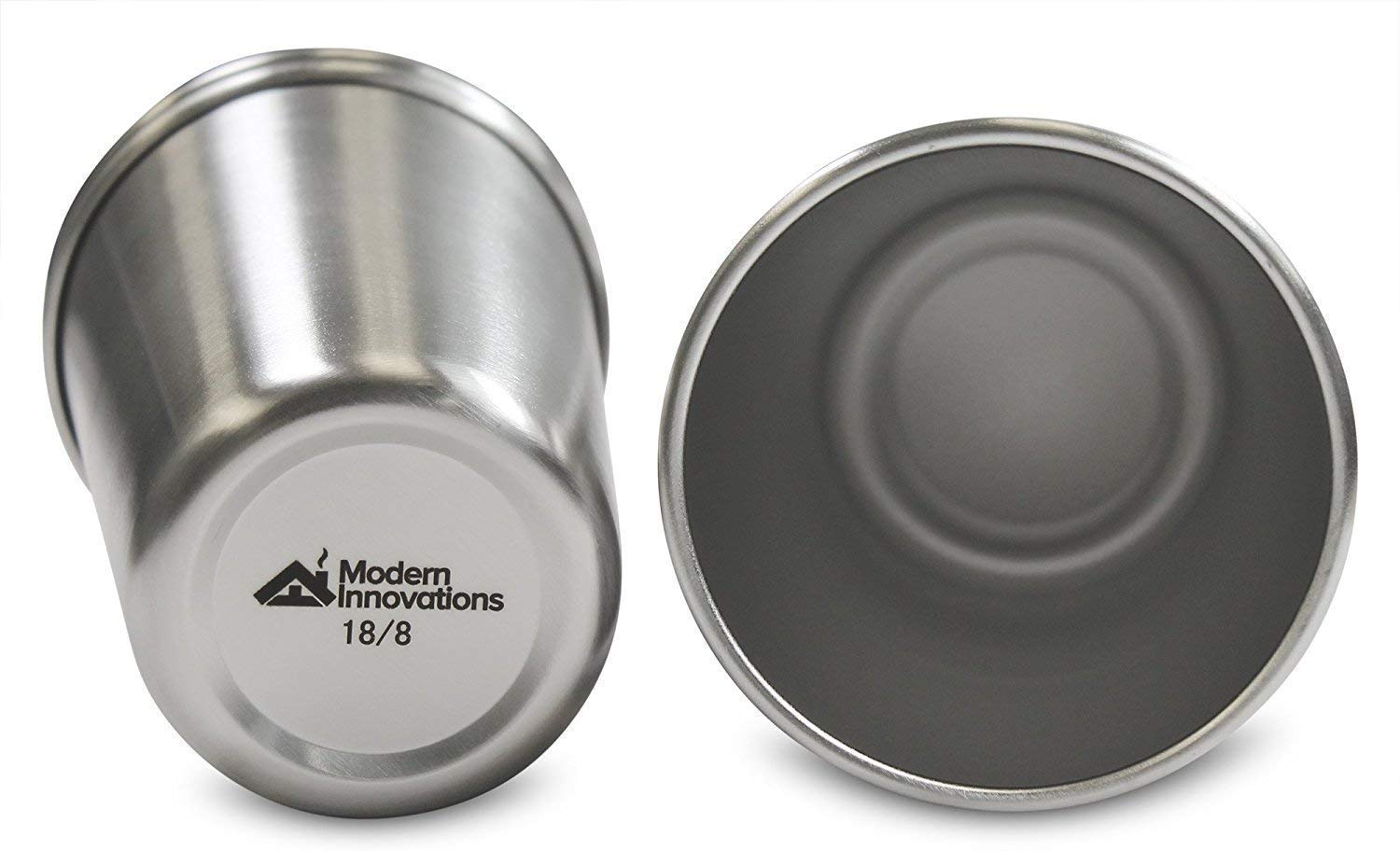 Modern Innovations dishwasher-safe stainless tumbler ready for easy cleanup