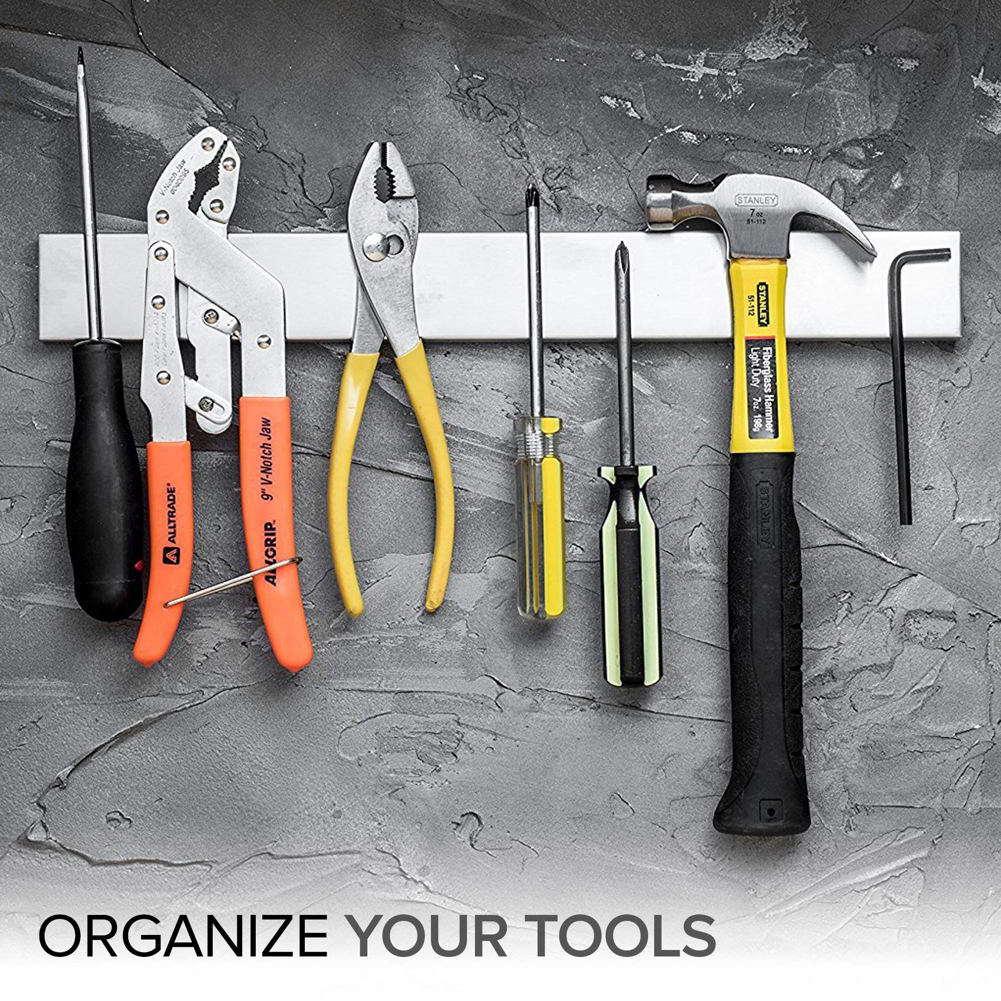 Modern Innovations knife bar extended length stores more knives in compact spaces.