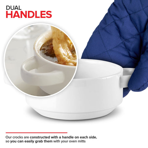 Modern Innovations microwave-safe bowls for quick reheating of soups and stews.