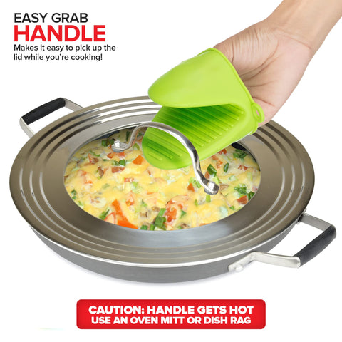 Modern Innovations 18/8 stainless steel build resists rust for durable performance.