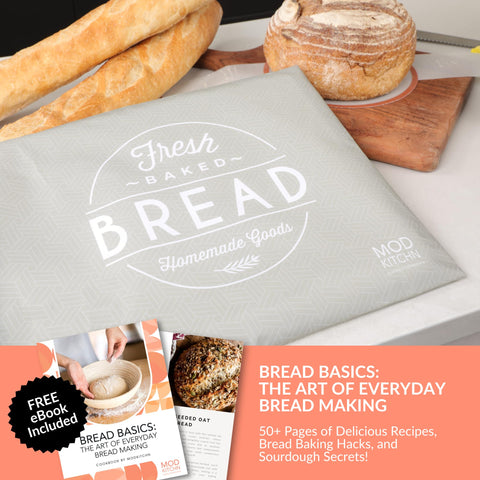ModKitchn gift-ready bread bags delight bakers with practical storage.