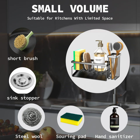 MODRACKLY sink caddy space saving design fits small kitchens and RVs