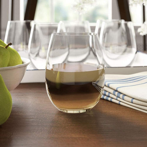 Modvera stemless wine glasses 15oz aeration bowl for enhanced aroma