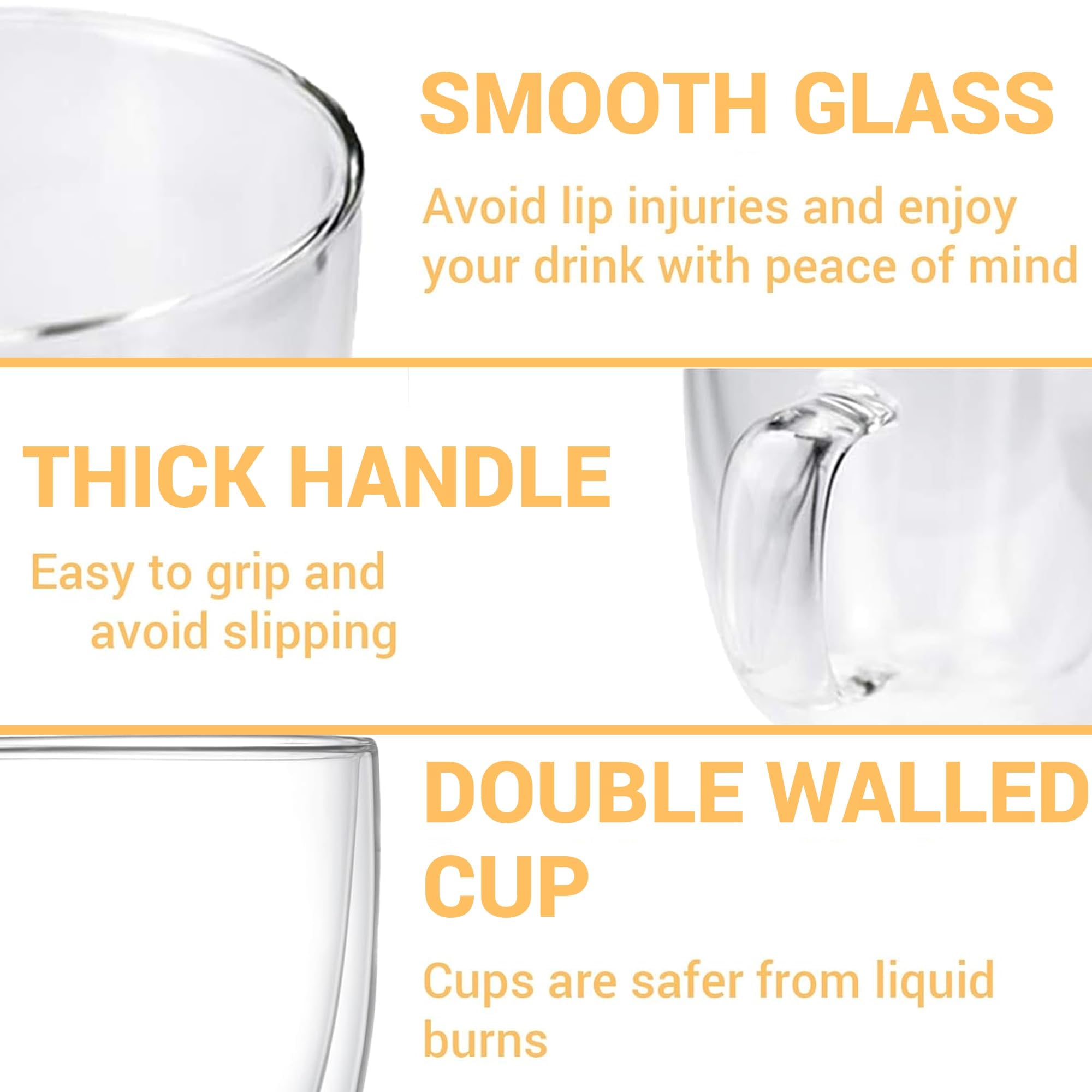 Modvera transparent floating effect showcases latte art and beverage aesthetics.
