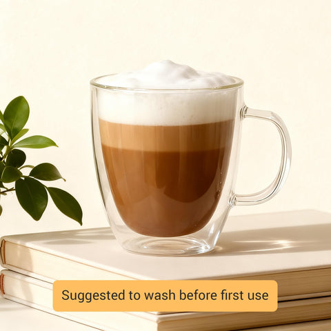 Modvera transparent mugs elevate any table setting and daily ritual.