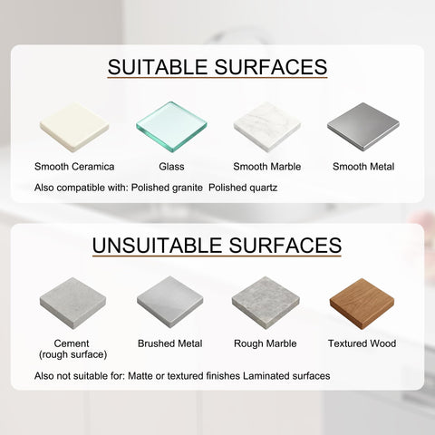 Mofason splash guard suction cups secure mounting on smooth surfaces.