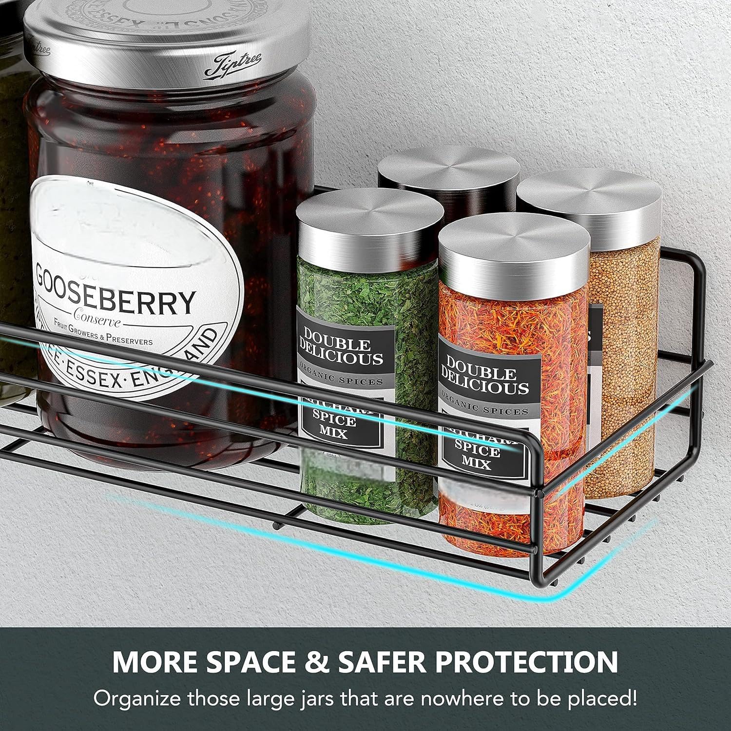 Moforoco bottom rod support enhances load capacity for heavier jars.