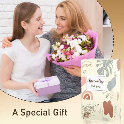 MOIZYNG floral-design makeup bag for stylish storage