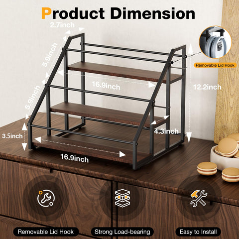 MOJOHAND Owala 40oz tumbler compatible rack display and storage