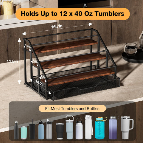 MOJOHAND rustic wood and iron frame highlights sturdy decorative design