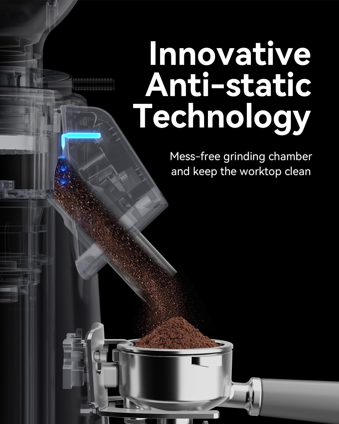 MOKKOM all-metal stainless steel body ensures durable performance.
