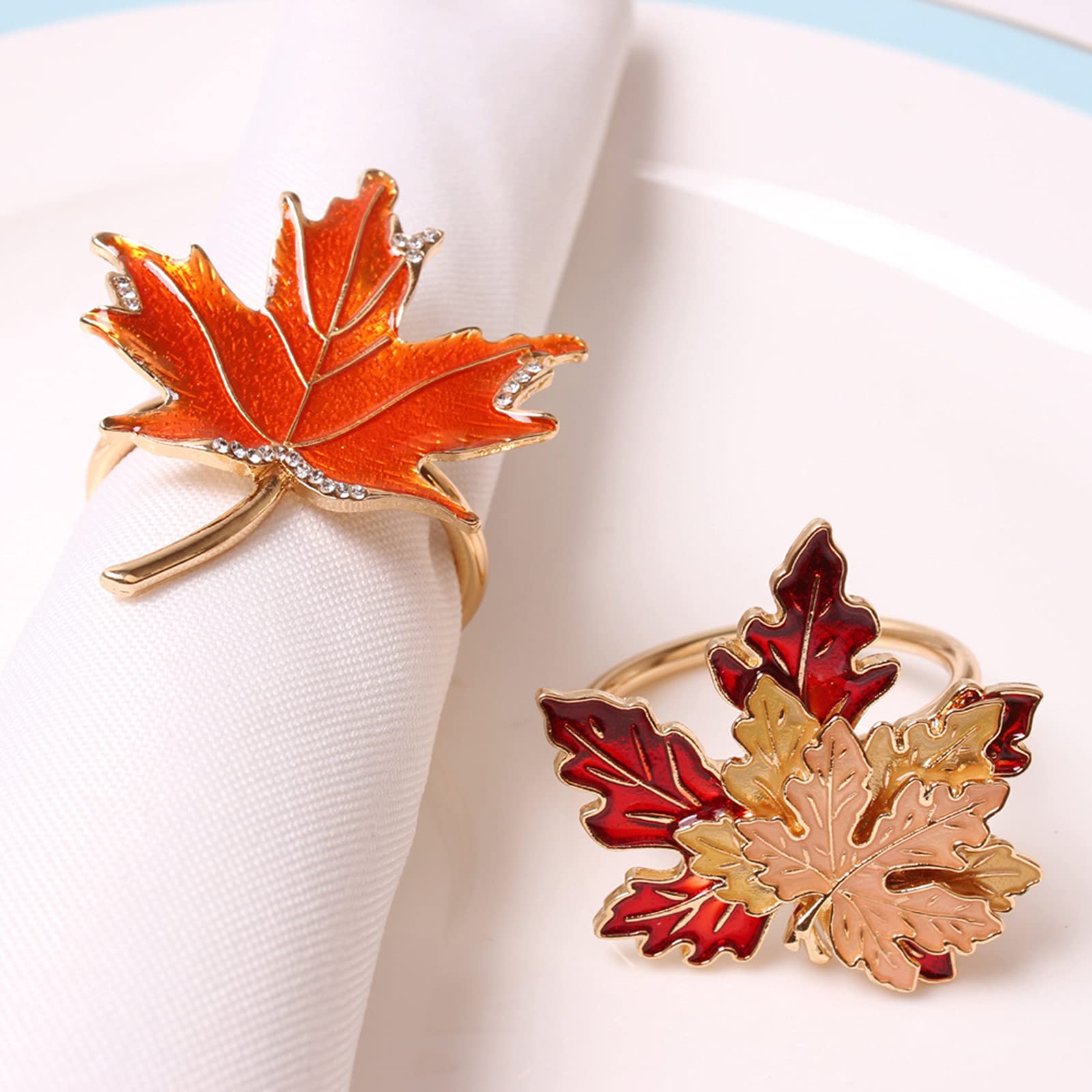 Detail of Mokylor maple leaf design highlights refined finishing.