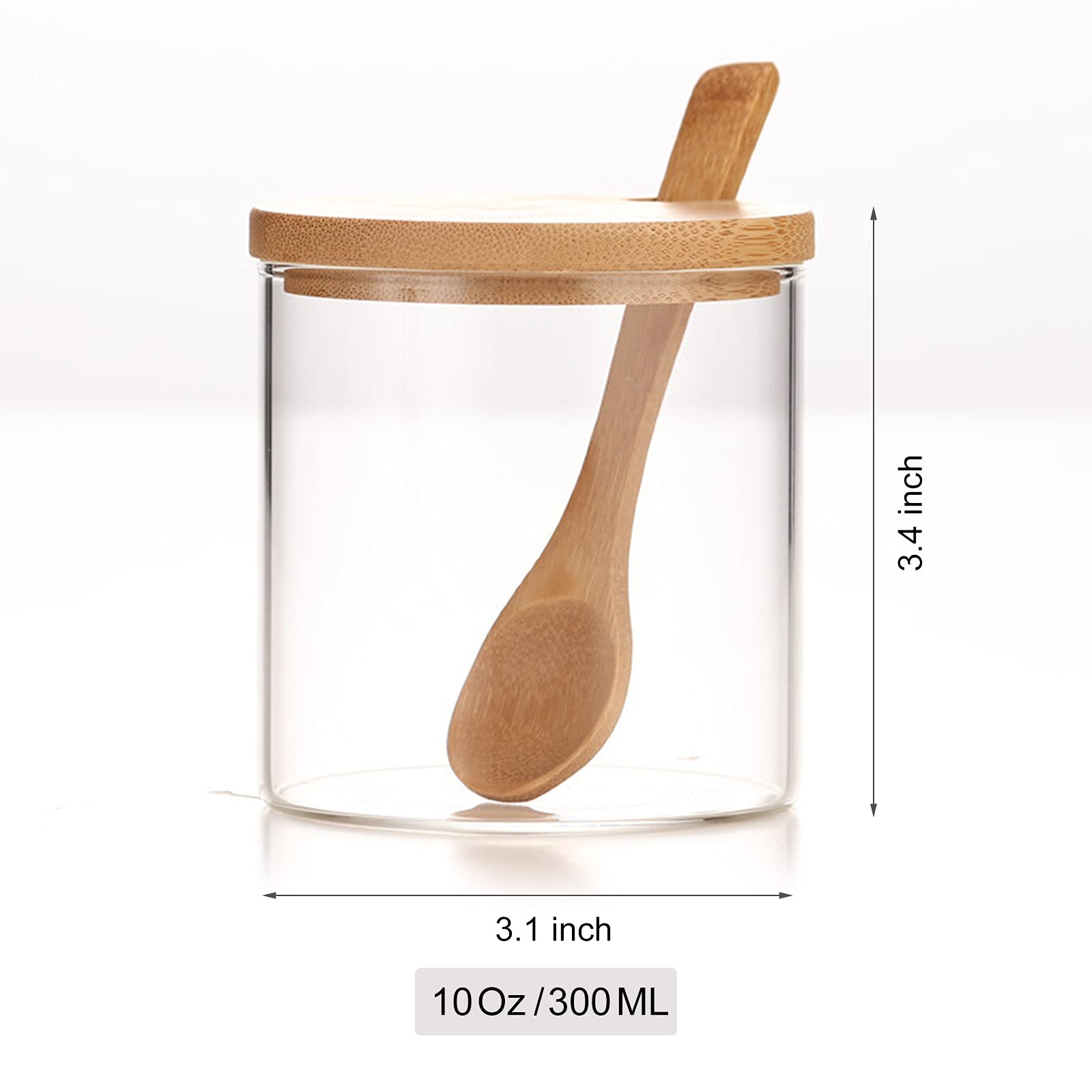 MOLADRI compact salt pepper jar perfect for kitchen counter.