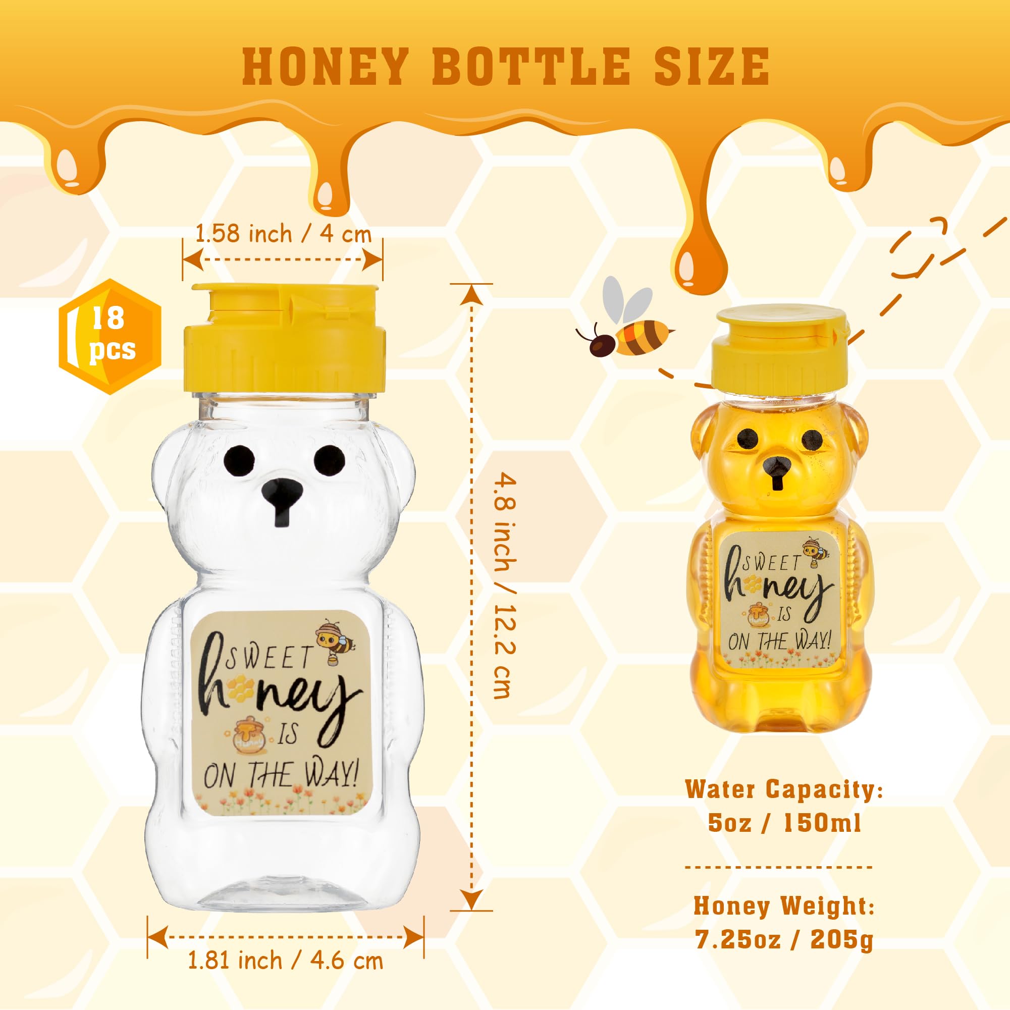 MOLADRI bear jar with yellow flip lid demonstrates leak-proof dispensing