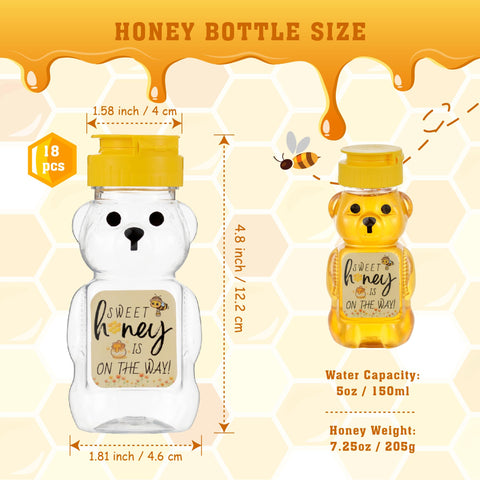MOLADRI bear jar with yellow flip lid demonstrates leak-proof dispensing