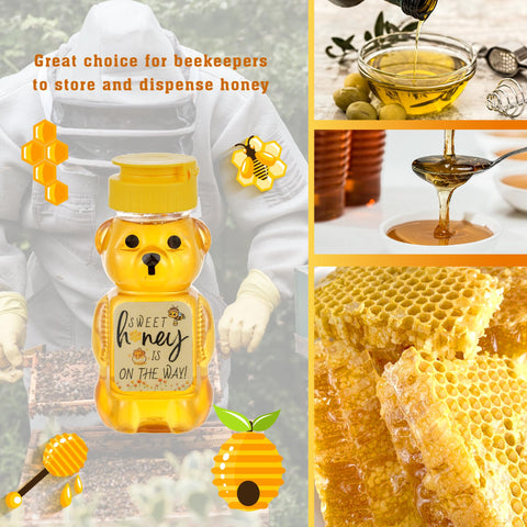 MOLADRI bear jars suitable for honey, juice, coffee, or beverages at gatherings
