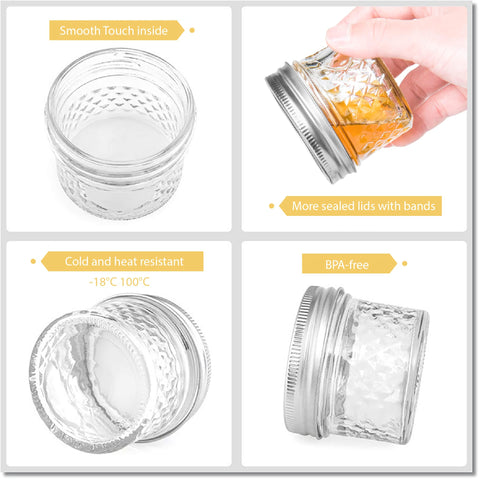 MOLADRI wide-mouth jar easy filling, cleaning, and scooping.