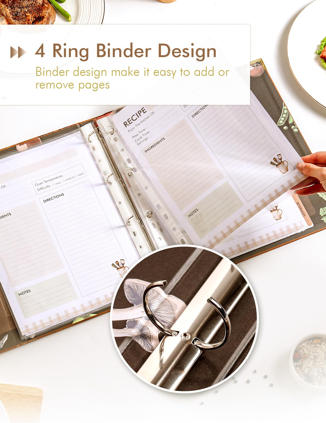 Twenty-four blank labels simplify labeling and future edits.