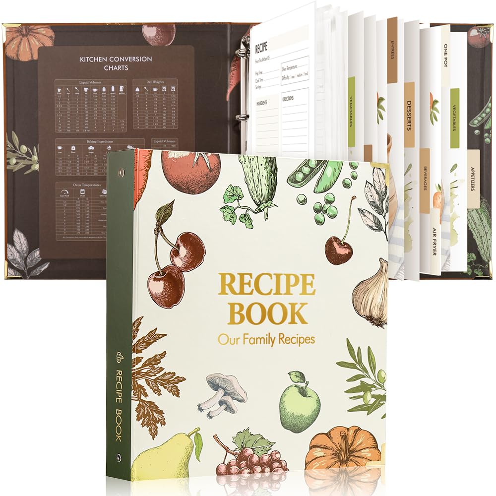 Molekaus Recipe Binder cover showing durable design and elegant finish