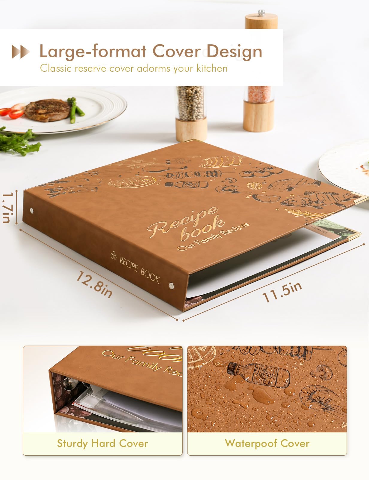 Molekaus blank recipe cards ready to capture ideas and notes.