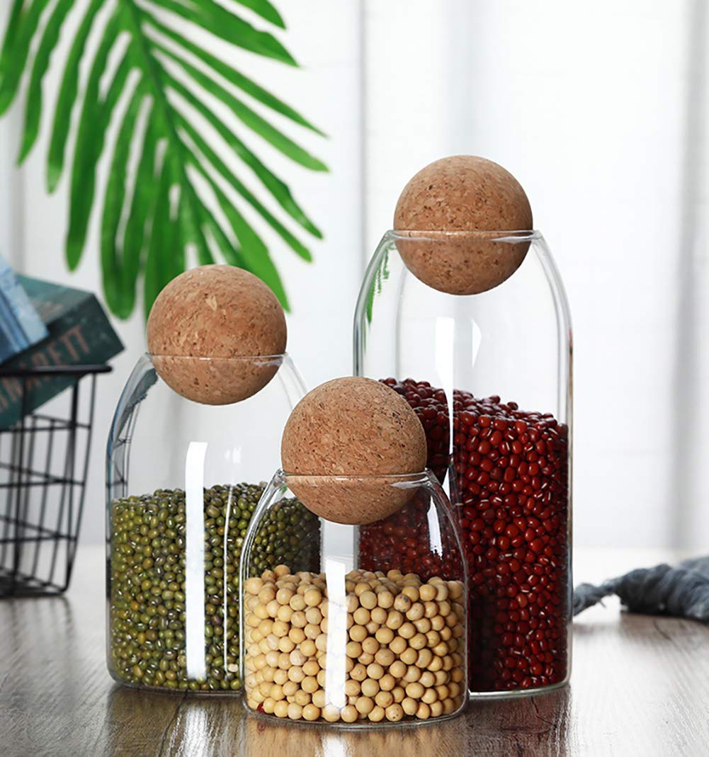 MOLFUJ kitchen storage bottle showcases contents while saving cabinet space.