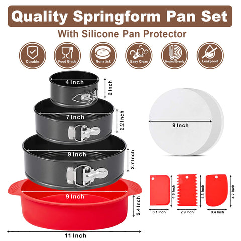 Molgree icing smoother set included for precise edges and professional finish