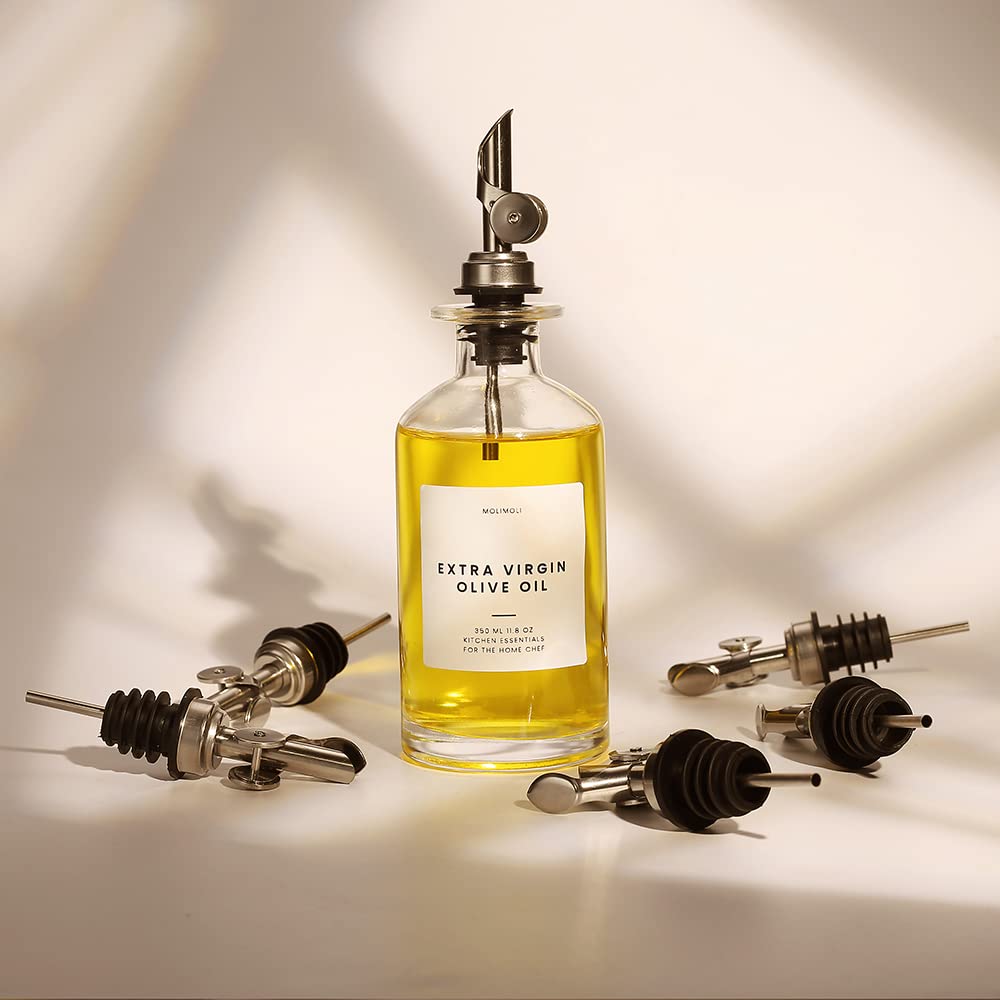 Molimoli 350ml bottles in a compact two-pack suitable for oils and vinegars.