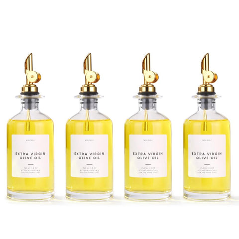 Molimoli cruet-set with olive oil bottles for elegant daily use and precise pouring