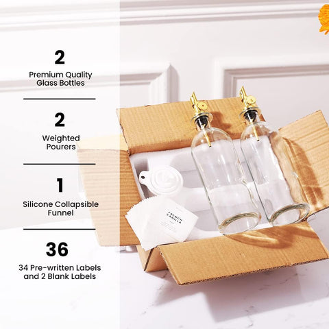 Molimoli included funnel for easy, tidy filling