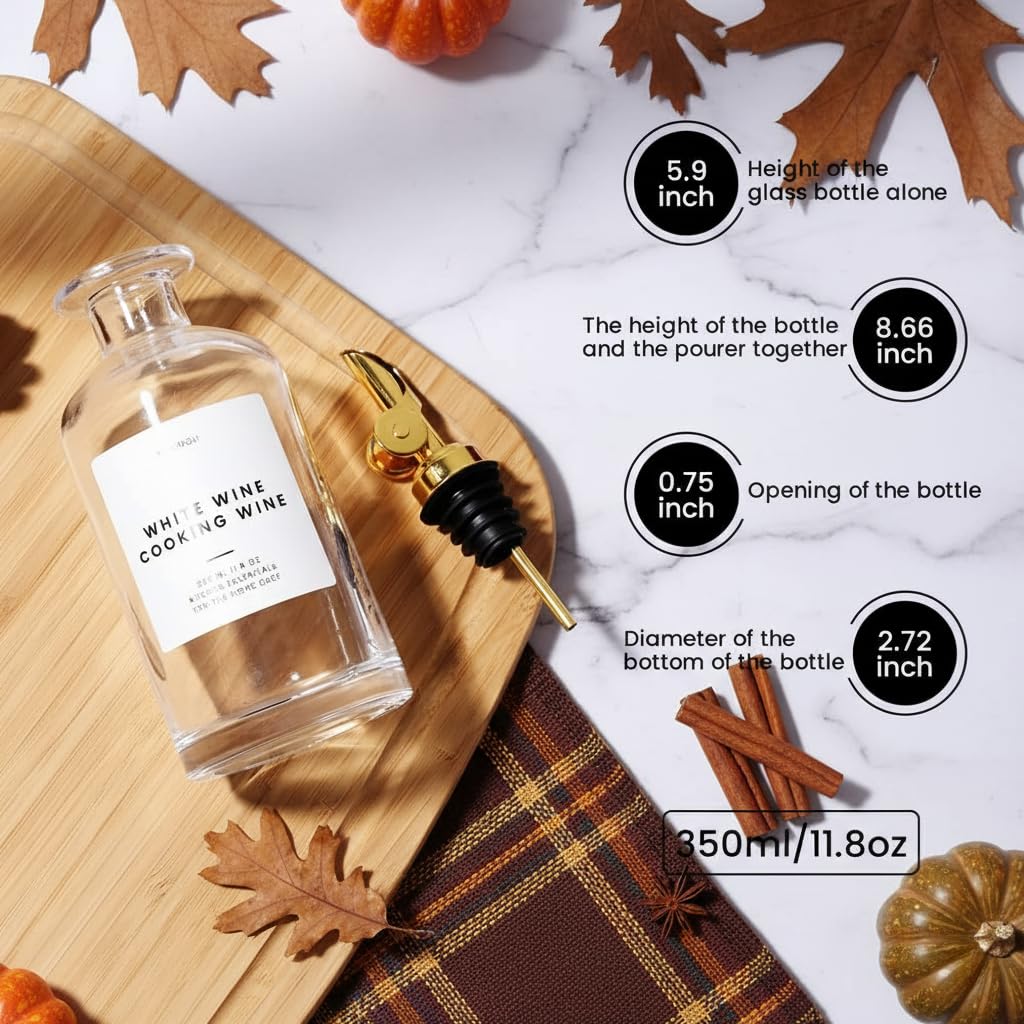 Molimoli premium glass design bottle adds style and function.