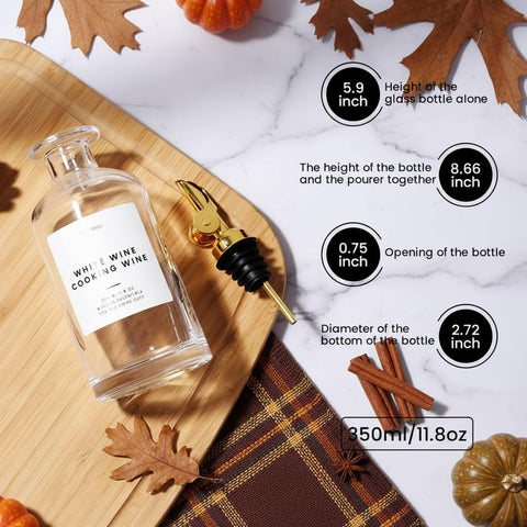 Molimoli premium glass design bottle adds style and function.