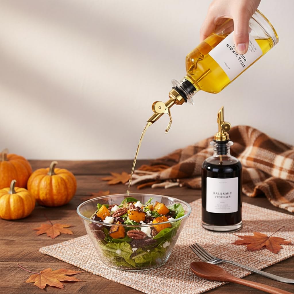 Molimoli vinegar dispenser bottle with precise pour for kitchen accuracy.