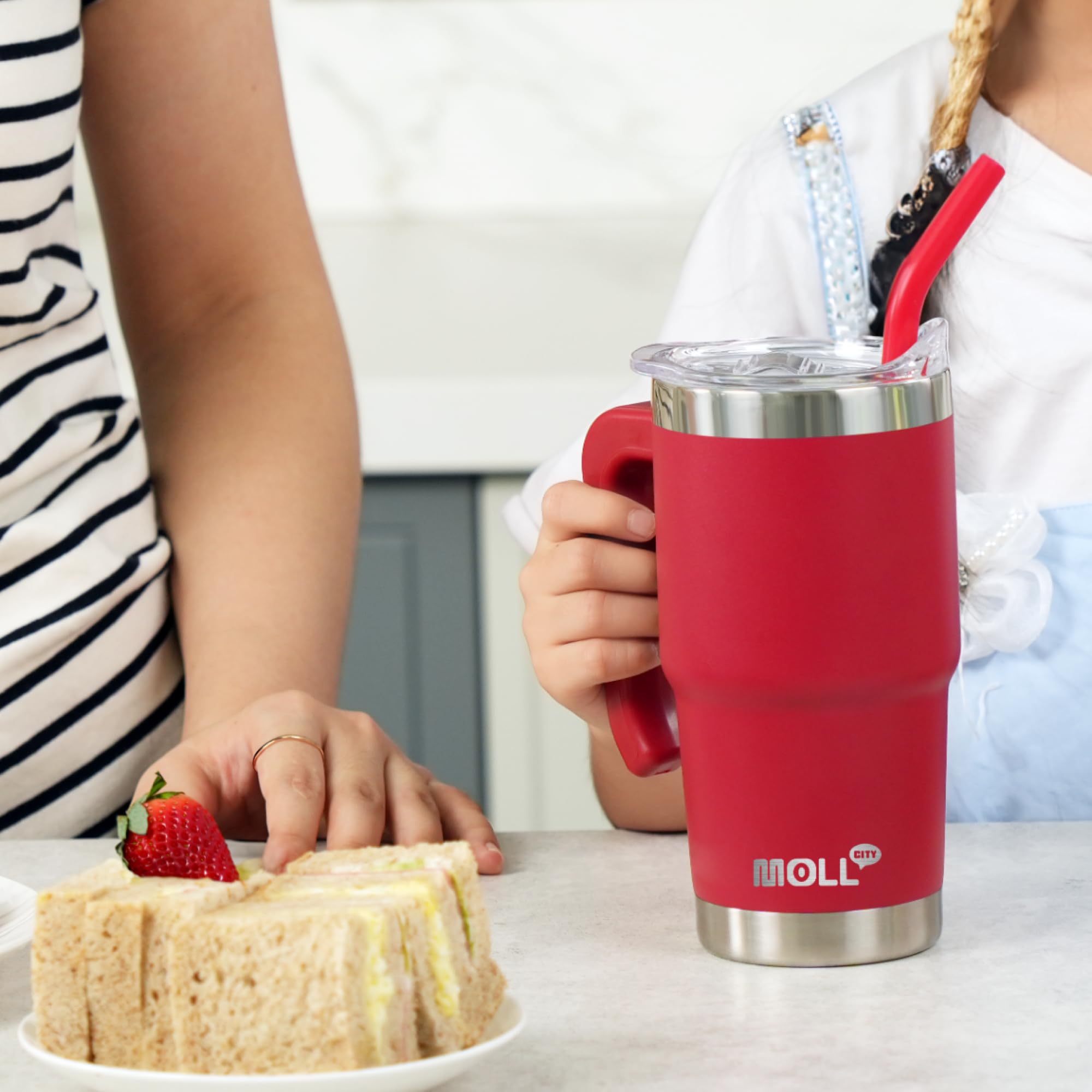 Mollcity ergonomic grip helps small hands hold securely