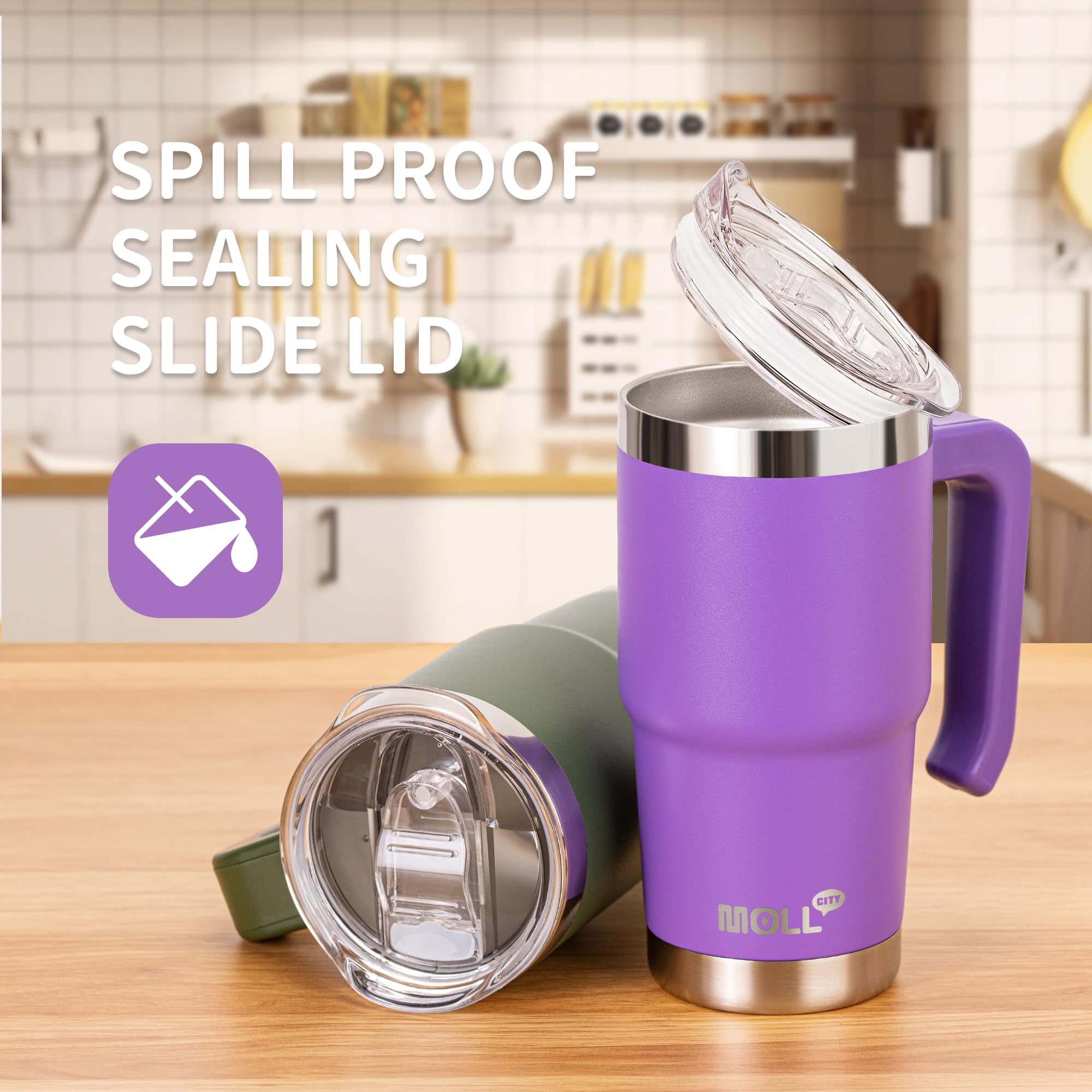 Mollcity SK lid design offers drop resistance and leak protection.