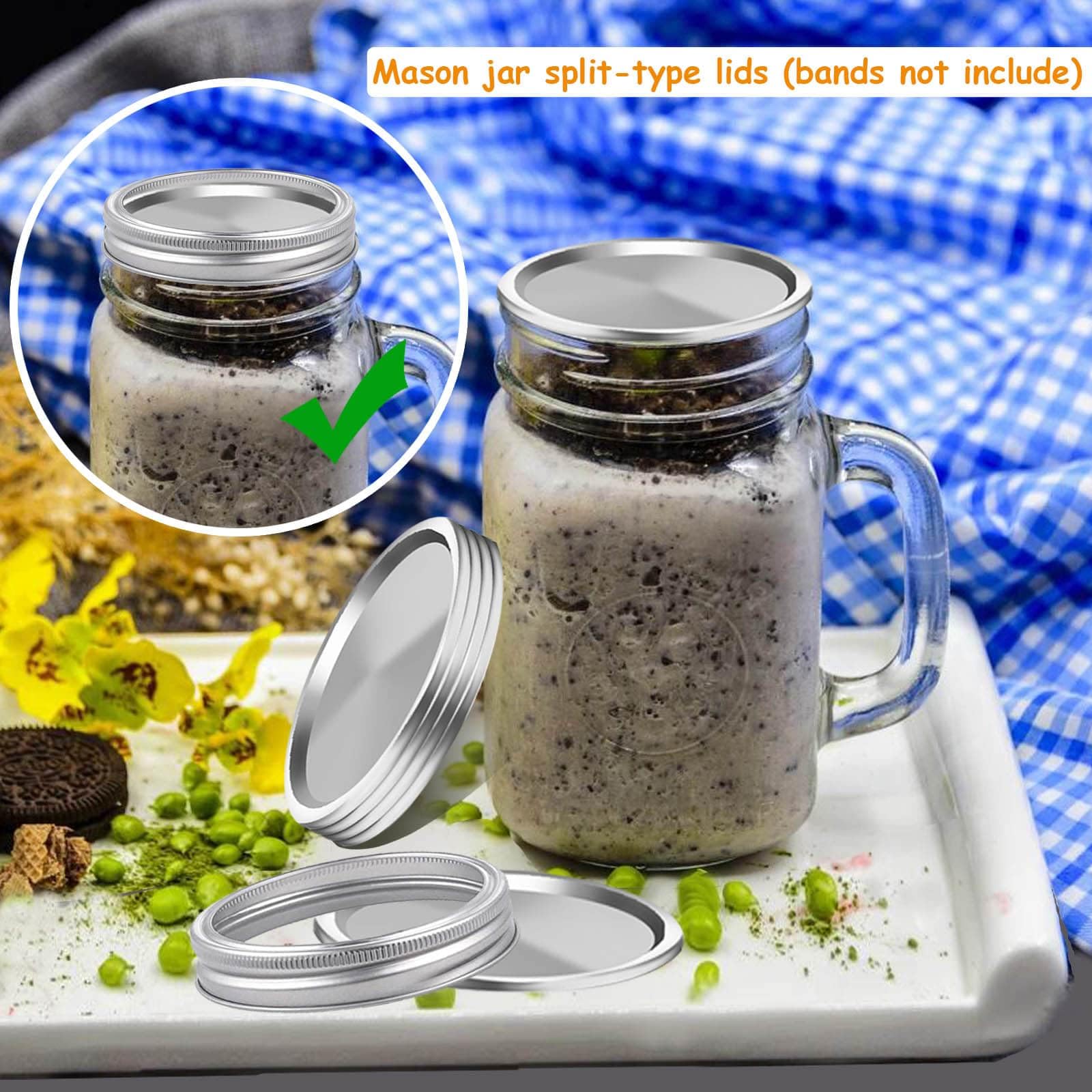Moment Dextrad tinplate durability lids suitable for kitchen use.