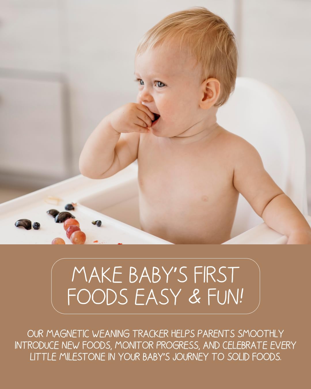 MOMMY'S GUIDE easy-clean design simplifies daily maintenance.