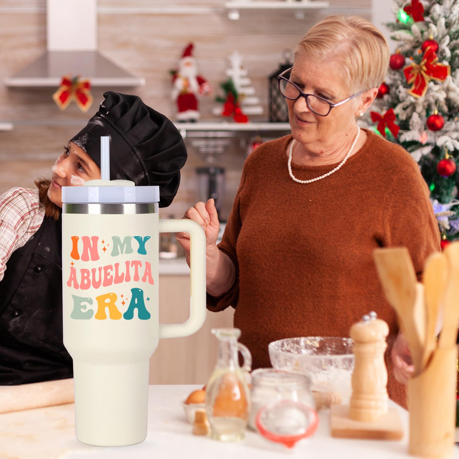 momocici Abuelita Gift tumbler makes a thoughtful present for birthdays or holidays