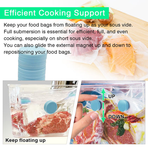 MOMOMA food-grade silicone-coated weights withstand high temperatures.