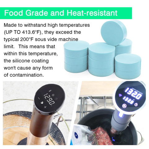 MOMOMA heat-resistant magnets for reliable sous vide performance.