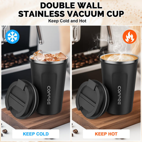 MOMSIV travel mug car cup holder fit for travel-friendly use.
