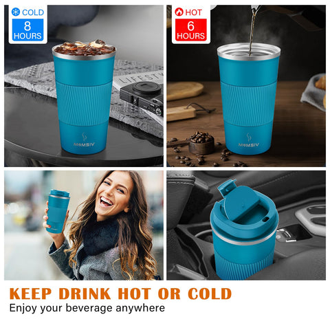 MOMSIV mugs have a silicone grip for comfortable handling.