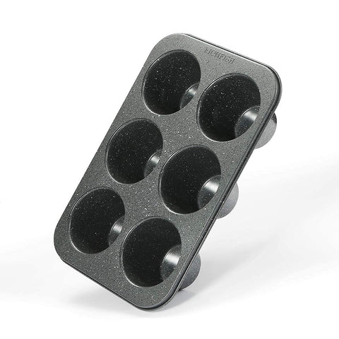 Monfish non-stick coating allowing easy muffin release without liners