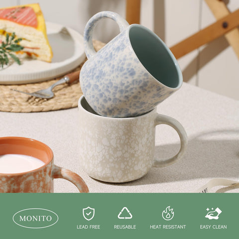 Mug walls illustrate thickness and heat retention for hot drinks