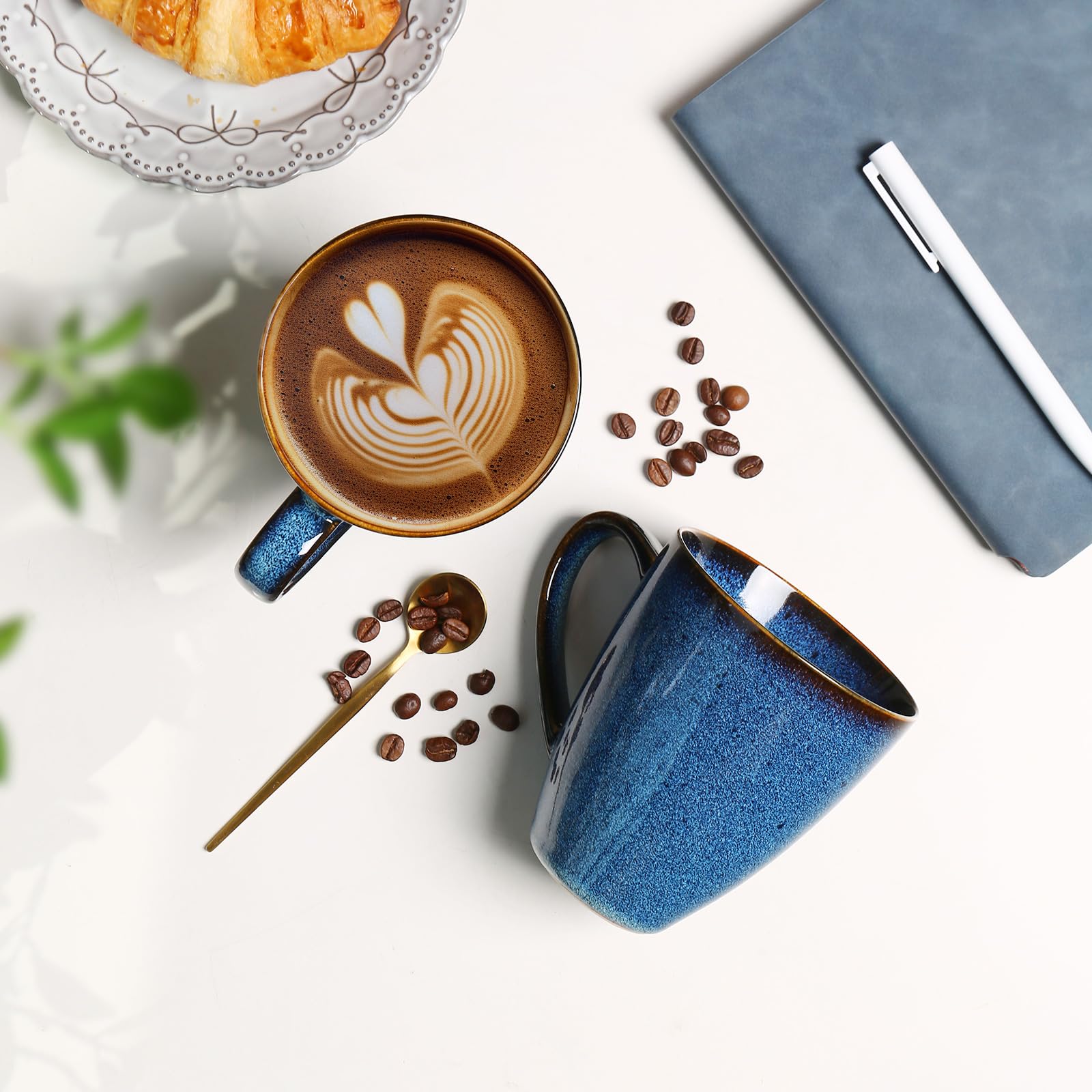 MONITO set of 6 mugs, ready for guests and daily use.