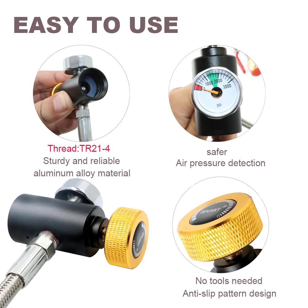 TR21-4 outlet thread fits most soda CO2 cylinders.